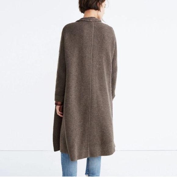 MADEWELL Fulton Sweater-Coat Size Small - Picture 6 of 8